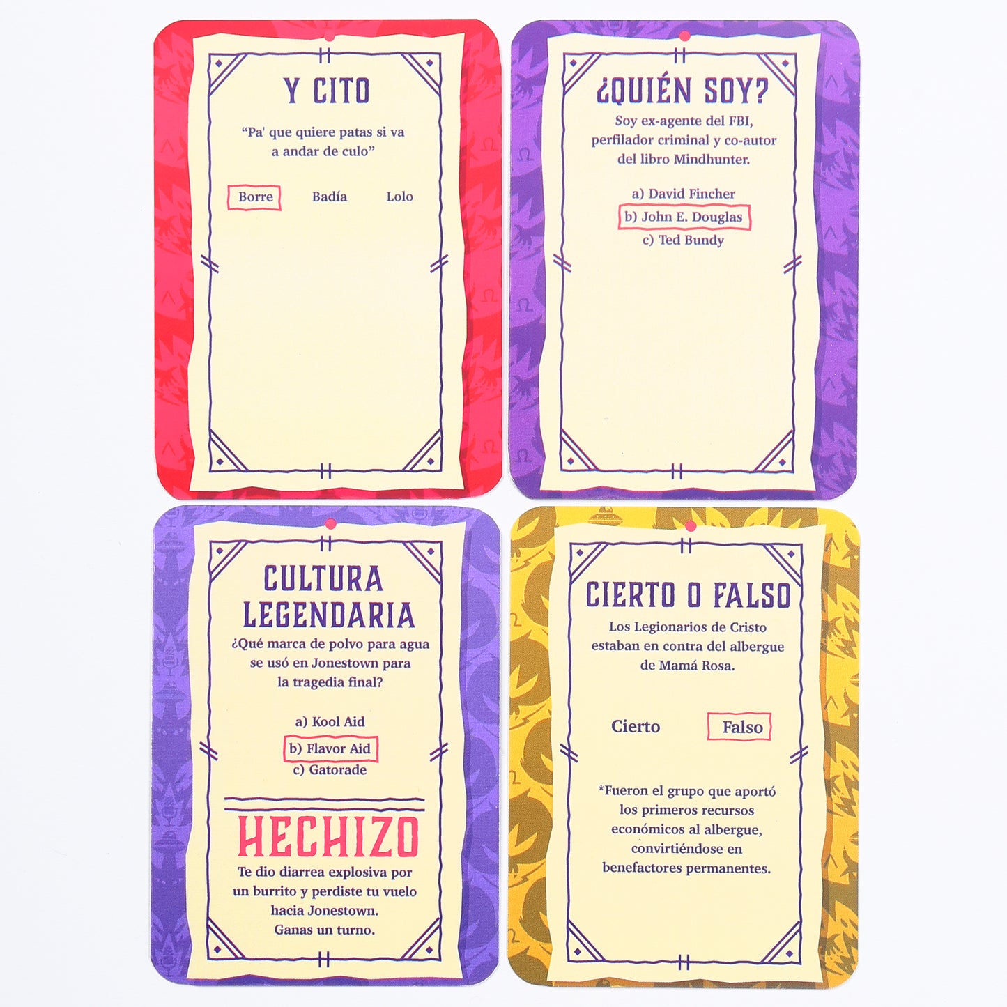 LEYENDAS LEGENDARIAS: Trivia Legendaria