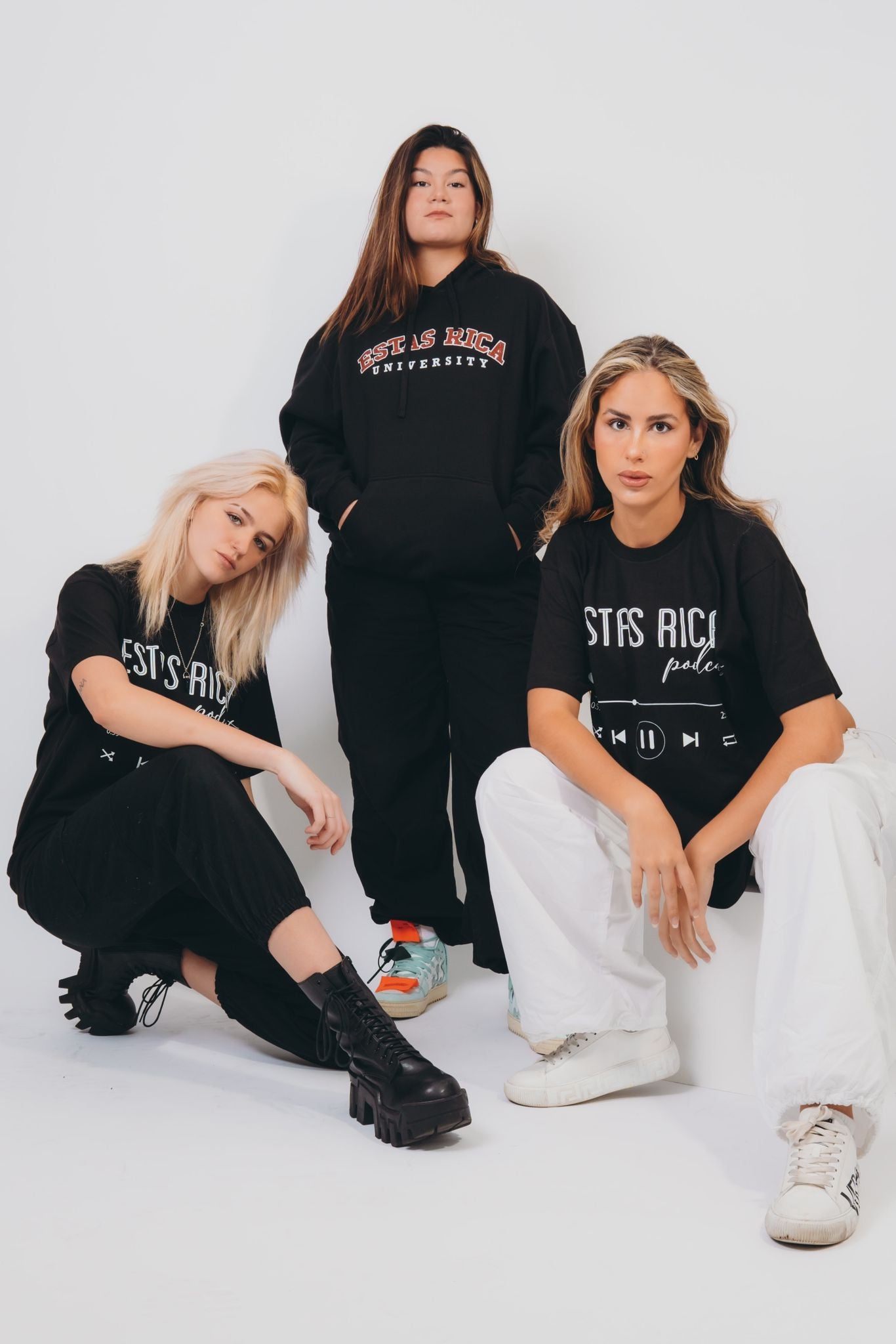 ESTÁS RICA: Playera Oversized