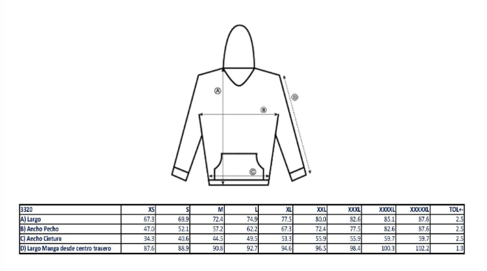 SEIS DE COPAS: Hoodie Blanca LO QUE TE CHOCA TE CHECA
